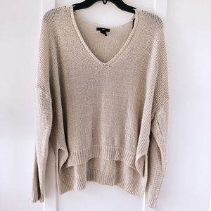 V-neck sweater